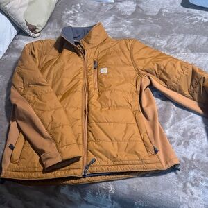 Carhartt Tan Quilted Jacket